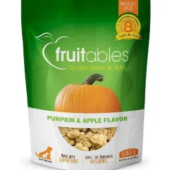 Fruitables Pumpkin & Apple Flavor Baked Dog Treats (7 oz)