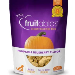 Fruitables Pumpkin & Blueberry Flavor Crunchy Dog Treats