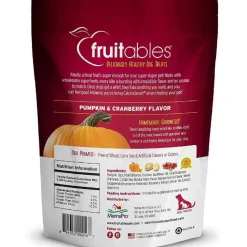 Fruitables Pumpkin & Cranberry Crunchy Dog Treats (7 oz)