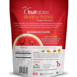 Fruitables Skinny Minis Watermelon Flavor Chewy Dog Treats (5 oz)