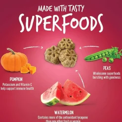 Fruitables Skinny Minis Watermelon Flavor Chewy Dog Treats (5 oz)
