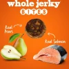 Fruitables Whole Jerky Bites Alaskan Salmon & Pear Treats For Dogs (5 oz)
