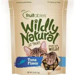 Fruitables Wildly Natural Cat Treats Tuna Flavor (2.5 oz)