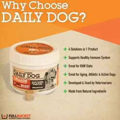 Fullbucket Canine Daily Dog Powder (87g, 30 servings)