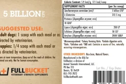 Fullbucket Canine Daily Dog Powder (87g, 30 servings)
