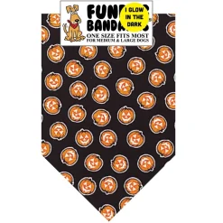 FunDog Bandanas Halloween for Dogs & Cats, Color Varies