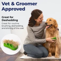 Furbliss Two-Sided Multi-Functional Brush for Pets with Long Hair