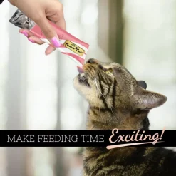 Fussie Cat Chicken with Beef Puree Lickable Cat Treats, 0.5-oz x 4-tubes