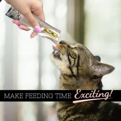 Fussie Cat Chicken with Chicken Liver Puree Lickable Cat Treats, 0.5-oz x 4-tubes