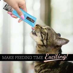 Fussie Cat Ocean Fish Puree Lickable Cat Treats, 0.5-oz x 4-tubes