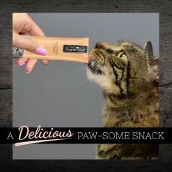 Fussie Cat Sardine Puree Lickable Cat Treats, 0.5-oz x 4-tubes