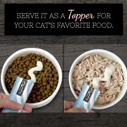 Fussie Cat Tuna with Ocean Fish Puree Lickable Cat Treats, 0.5-oz x 4-tubes