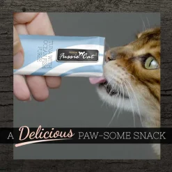 Fussie Cat Tuna with Ocean Fish Puree Lickable Cat Treats, 0.5-oz x 4-tubes