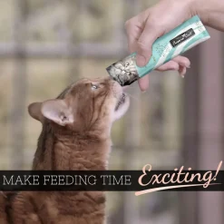 Fussie Cat Tuna with Prawns Puree Lickable Cat Treats, 0.5-oz x 4-tubes