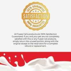 Fussie Cat Tuna with Salmon in Goat Milk Puree Lickable Cat Treats, 0.5-oz x 4-tubes