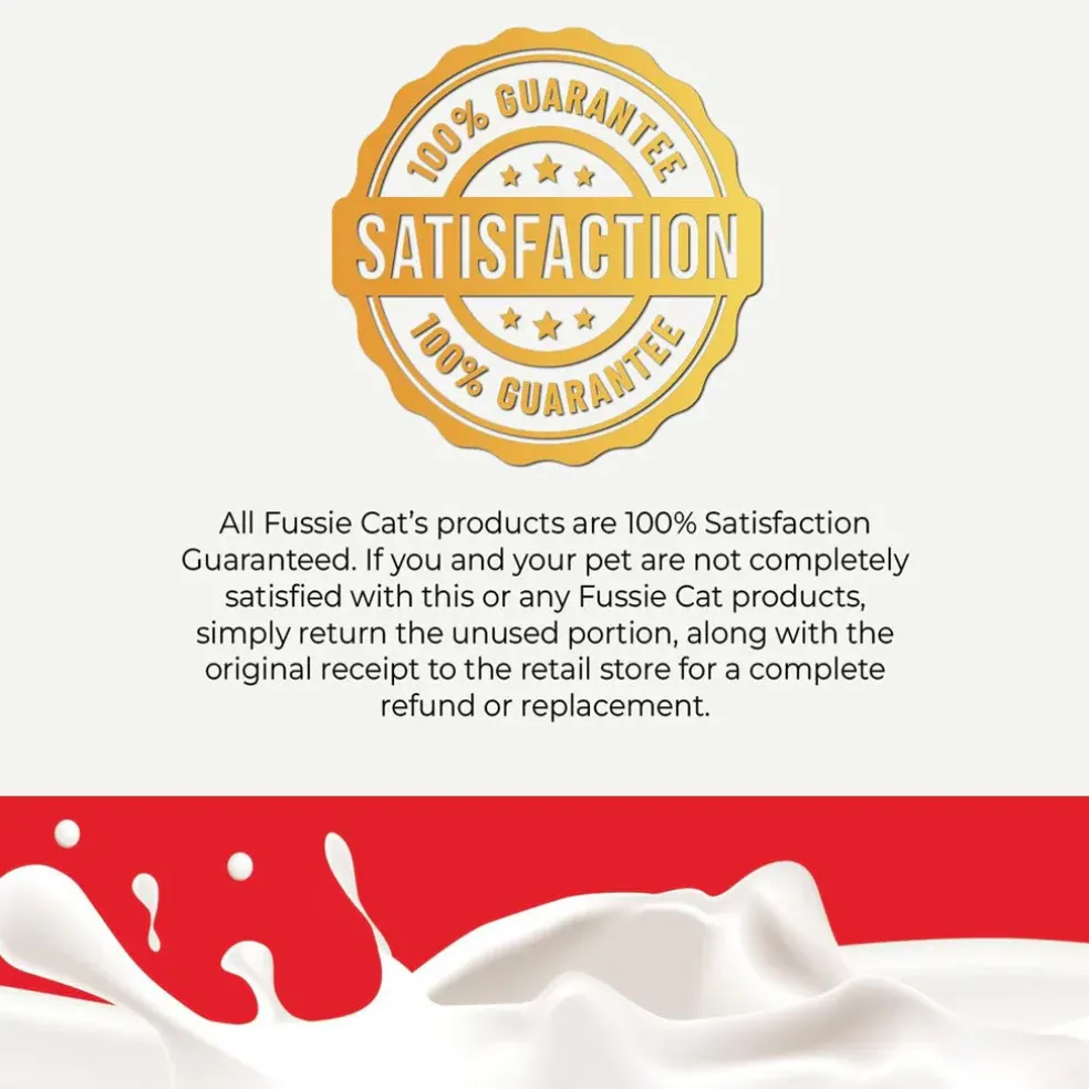 Fussie Cat Tuna with Salmon in Goat Milk Puree Lickable Cat Treats, 0.5-oz x 4-tubes