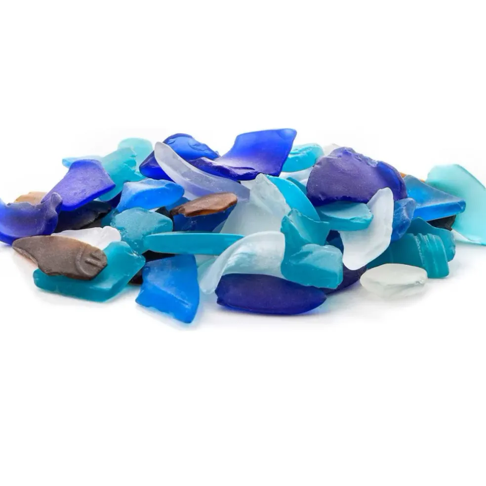 Galapagos Aquarium Sea Glass For Reptiles - 4 lb bag