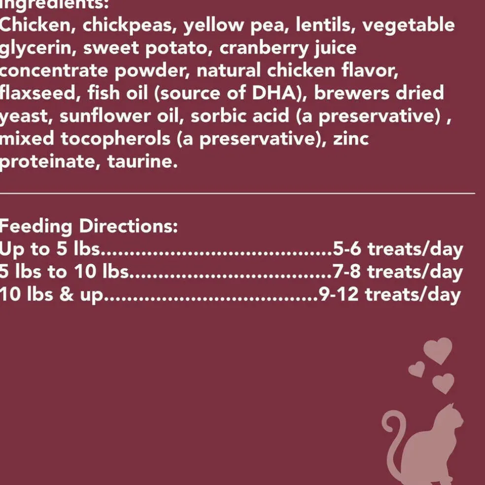 Get Naked Urinary Health Grain-Free Crunchy Cat Treats, 2.5-oz bag