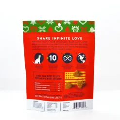 GivePet Free Pugly Sweater Party Cinnamon, Ginger & Peanut Butter Flavor Dog Treats, 6-oz