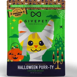 GivePet Halloween Purr-Ty Freeze-Dried Cat Treats, 1.25-oz