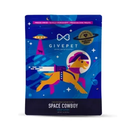 GivePet Space Cowboy Freeze-Dried Beef Liver Dog Treats (3 oz)