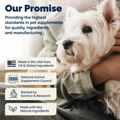 Glandex Advanced Vet Strength Anal Gland Support for Dogs, Duck & Bacon Flavor