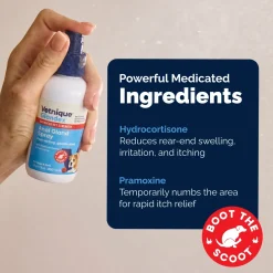 Glandex Advanced Vet Strength Anal Gland Medicated Itch Relief Spray for Dogs & Cats (4 oz)