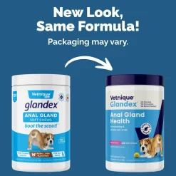 Glandex Anal Gland Support Bacon Flavored Soft Chews for Dogs