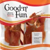 Good 'N' Fun Triple Flavor Wings Dog Treats, Chicken, Pork & Rawhide (4 oz)