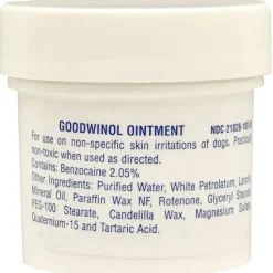 Goodwinol Ointment for Dogs – Effective Relief for Skin Irritations - 1 oz