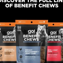 Go! Solutions Benefit Chews Sensitivies Limited Ingredient Salmon Recipe Soft & Chewy Treats for Dogs (6 oz)