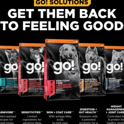 Go! Solutions Benefit Chews Skin + Coat Care Lamb Recipe Soft & Chewy Treats for Dogs (6 oz)