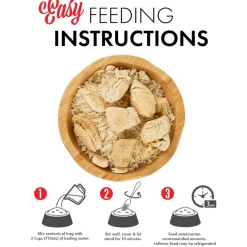 Grandma Lucy Simple Remedy Freeze-Dried for Upset Stomach Chicken & Rice Formula for Dogs, 7-oz