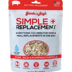 Grandma Lucy Simple Remedy Freeze-Dried Pork & Rice Formula for Dogs, 7-oz