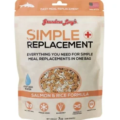 Grandma Lucy Simple Remedy Freeze-Dried Salmon & Rice Formula for Dogs, 7-oz