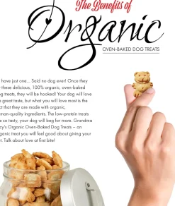 Grandma Lucy's Organic Oven Baked Pumpkin Treats For Dogs (14 oz)