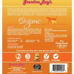 Grandma Lucy's Organic Oven Baked Pumpkin Treats For Dogs (14 oz)
