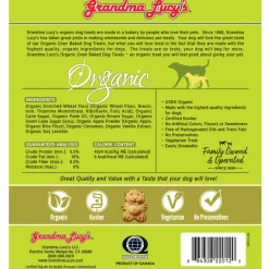Grandma Lucy's Organic Oven Baked Apple Treats For Dogs (14 oz)