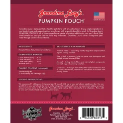 Grandma Lucy's Pumpkin Pouch Bladder Freeze-Dried Dog & Cat Food Topper for Dogs & Cats - 6oz