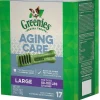 Greenies Aging Care Large Dental Dog Treats, 17 count