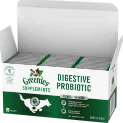 Greenies Digestive Probiotic Clinical Strength Supplements for Dogs