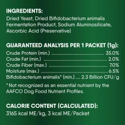 Greenies Digestive Probiotic Clinical Strength Supplements for Dogs