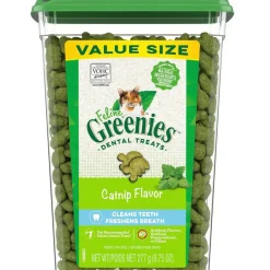 Greenies Feline Catnip Flavor Dental Cat Treats