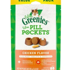 Greenies Feline Pill Pockets Chicken Flavor