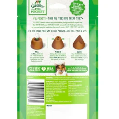 Greenies Feline Pill Pockets Catnip Flavor, 1.6-oz