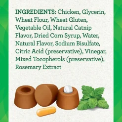 Greenies Feline Pill Pockets Catnip Flavor, 1.6-oz