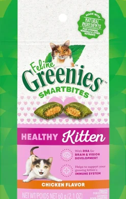 Greenies Feline Smart Bites Healthy Kitten Treats For Cats