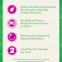 Greenies Feline Smart Bites Healthy Kitten Treats For Cats