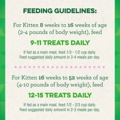 Greenies Feline Smart Bites Healthy Kitten Treats For Cats