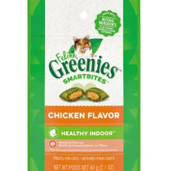 Greenies Feline SmartBites Healthy Indoor Chicken Flavor Cat Treats